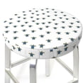 thumbnail image 3 of KLL Turtle Round Bar Chair Cushion Cover 14 inch ,Bar Stool Protector with Elastic, Soft Washable, 3 of 6