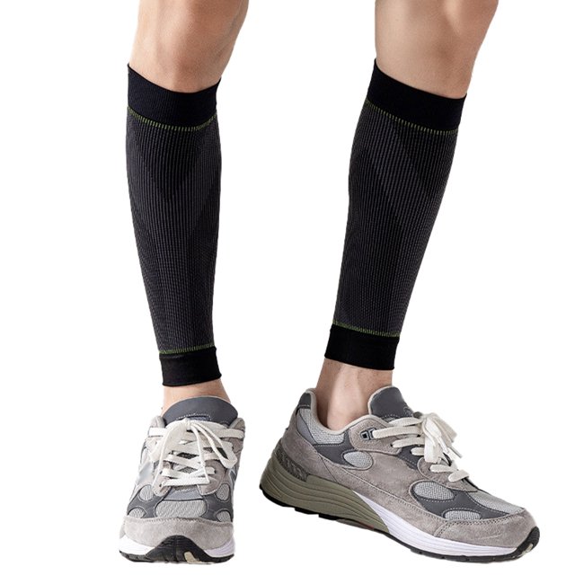 Conjuntos de compresión de pantorrilla Dinheiro para hombres y mujeres - Conjuntos de compresión de piernas - Correr, andar en bicicleta, viajar