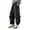 Black, variant on Girl Cargo Pants 1 Pcs Girls' Teenage Casual Street Style Trendy Cargo Pants Athletic Style Pockets Size 13-14 Years (Dark Gray,13-14 Years)
