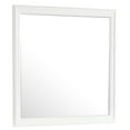 thumbnail image 2 of 38 in. x 38 in. Classic Square Framed Dresser Mirror - White, 2 of 6