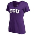 thumbnail image 2 of Women's Purple TCU Horned Frogs Gradient Logo T-Shirt, 2 of 4