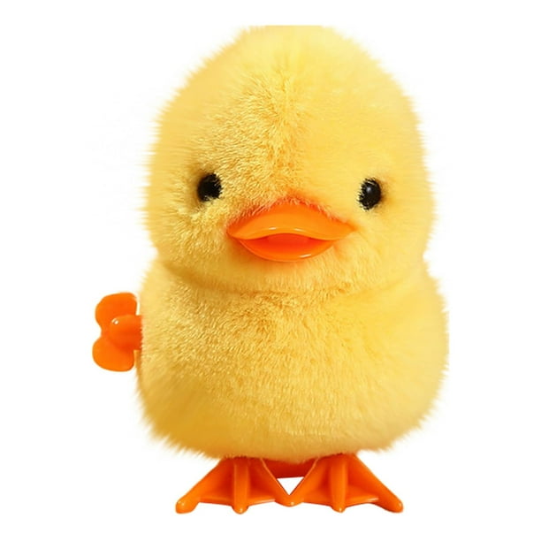 Peluche novedoso de pollo con movimiento, favorito de los niños, para fiestas, decoración de gorros de Pascua para niños