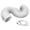 White, variant on Air Ducting Flexible Aluminum Dryer Vent Hoses Dryer Hoses with 2 Clamps for HVAC Ventilation Heating Cooling Exhaust