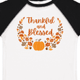 thumbnail image 4 of Inktastic Thankful and Blessed Pumpkin and Fall Leaves Boys or Girls Toddler T-Shirt, 4 of 5