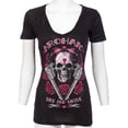 thumbnail image 5 of Archaic by Affliction Women's T-shirt Queen Lover, 5 of 6