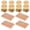 8 Pack, variant on AEVXKHI 3 Packs Wooden Dish Brush, Natural Bamboo Dish Scrub Brush, Sisal Bristles Dish Scrubber Brush, Kitchen Scrub Brush with Handle and Hanging Rope for Cleaning