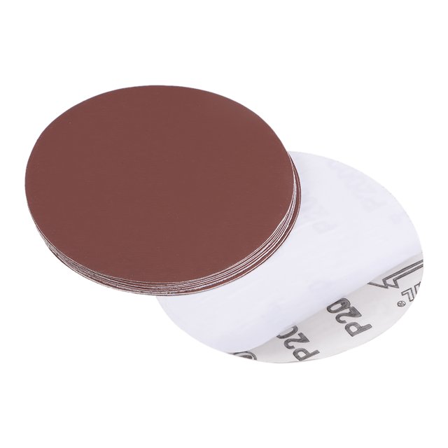 Unique Bargains 5-Inch PSA Sanding Disc Aluminum Oxide Adhesive Back Sandpaper 2000 Grits 10 Pcs