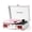White, variant on Bluetooth Record Player with Speakers, 3-Speed Turntable, USB Recording, RCA/AUX/Headphone Jack – TANLANIN Vintage Suitcase Style, White