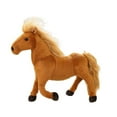 thumbnail image 1 of Bewildely Stuffed Animals Horse Cuddly Plush Toy Room Decoration for Bedroom Living Animales de peluche y juguetes de peluche Marron oscuro, 1 of 1
