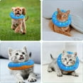 thumbnail image 6 of Cat Cone Collar Soft, Adjustable Cat Recovery Collar Cute Donut Kitten Cone to Stop Licking, Surgery Recovery Elizabethan Collars for Kitten Cats Puppy, 6 of 6