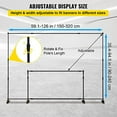 thumbnail image 4 of VEVOR 8x10' Adjustable Backdrop Stand Telescopic Banner Tradeshow, 4 of 6