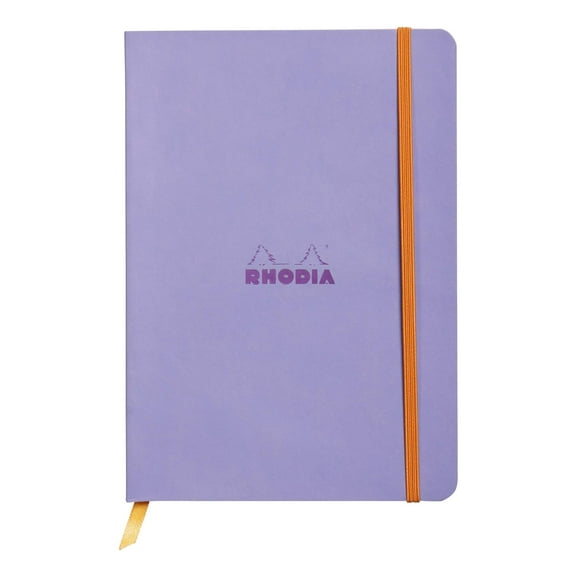 Rhodia - Soft Cover Rhodiarama Notebooks, 6 x 8 1/4 (A5), Iris, Lined