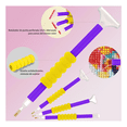 thumbnail image 5 of Kit De Pintura De Diamantes  Bloosom 127 Pcs Con Bolsos De 60 Ranuras Violeta, 5 of 5