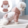 thumbnail image 2 of Ropa para Mascotas Otoño e Invierno Nueva Caliente Más Versión Coreana Sudadera con Capucha Colores Cálidos Para Contra el Frío y la Lana de Cordero Sudadera con Capucha de Tracción, 2 of 8