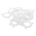 thumbnail image 1 of HEALEEP 20pcs Lamp Adapter Holder Lamp Shade Reducer Plastic Socket Conversion Home Users Shop, 1 of 8