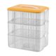 thumbnail image 3 of Caja organizadora de juguetes y soporte para pendientes y joyas de almacenamiento multifuncional para edificios tres pisos, 3 of 9