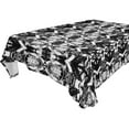 thumbnail image 1 of EREHome Nappe à Motif Noir et Blanc 52x70 Pouces, 1 of 4