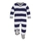thumbnail image 1 of Pijama Burt's Bees Baby 100% Algodón Orgánico Rayas Azul Marino 3M, 1 of 1