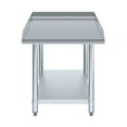 thumbnail image 2 of AmGood 30" x 24" Stainless Steel Equipment Stand | Height: 24" | Commercial Heavy Duty Grill Table, 2 of 7