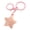 Pink, variant on Whimsical Five Point Star Keychain Fade Resistant Acrylic Craftsmanship Star Bag Charm Ideal For Youth Gifts