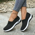 thumbnail image 2 of Women's Summer Mesh Breathable Sneakers Fashion Casual Lace Up Comfort Hollow Out Walking Running Shoes, 2 of 8