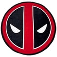 thumbnail image 1 of Deadpool 839378 Serviette de Plage Ronde Logo Visage Deadpool 50 Po., 1 of 1
