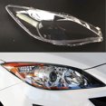 thumbnail image 1 of Car Headlight Lens For Mazda 3 Speed Transparent Car Headlight Headlamp Lens Auto Shell Cover, 1 of 1