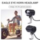 thumbnail image 3 of Bicicleta eléctrica LED luz delantera E-Scooter bicicleta impermeable bocina faro Likrtyny 4qq5qg5hu6cw2cj2, 3 of 9