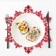 thumbnail image 4 of Manteles Individuales de de Nieve Decorativos, Manteles Rojos de de Nieve, Manteles de Cocina para Navidad, Vacaciones, Bodas, Decorativos A, 4 of 7
