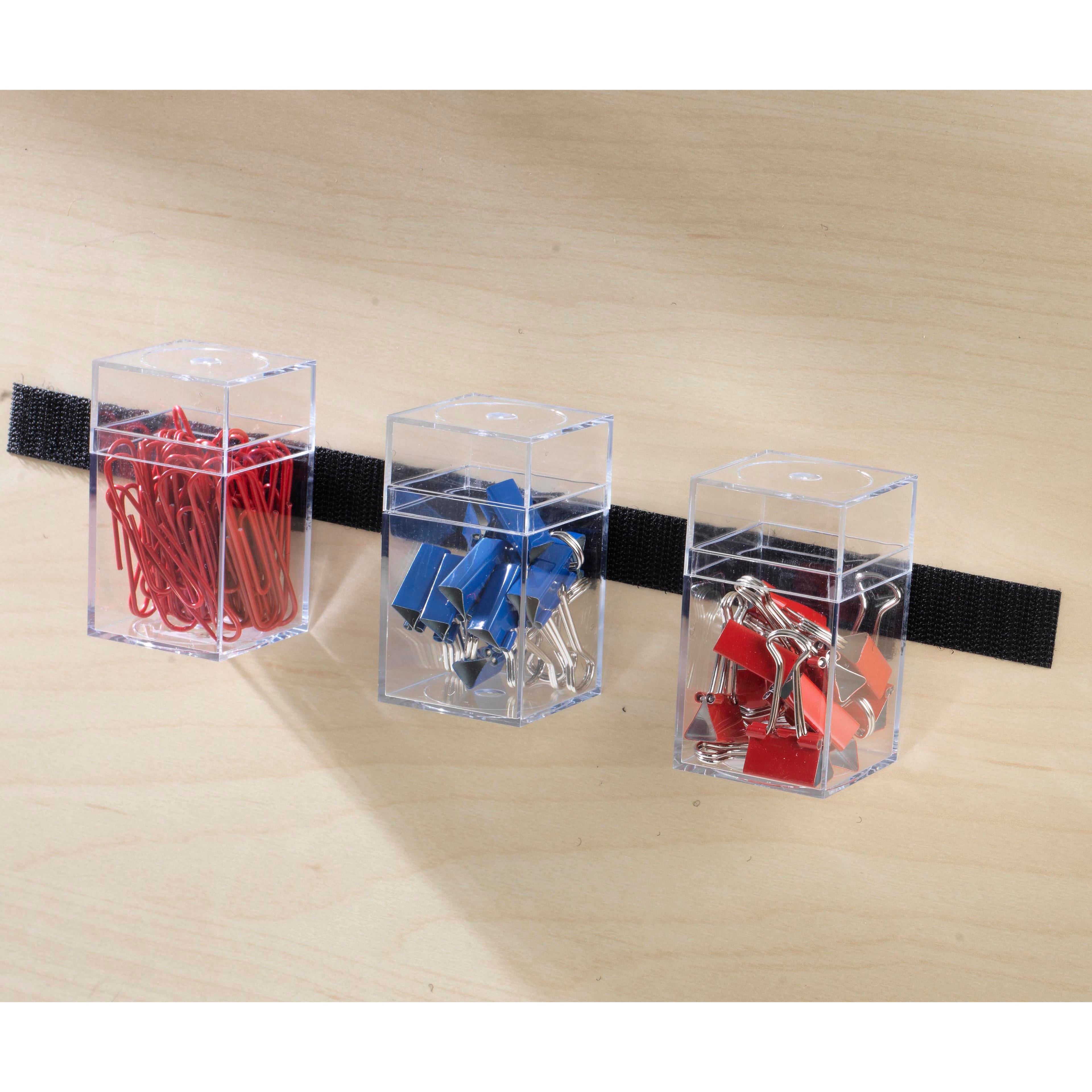 VELCRO Brand Sticky Back Black Tape, 5ft., 8 Pack