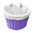 thumbnail image 2 of Tnarru Kids Bike Basket Accessories Bike Hanging Basket for Children Toddlers Girls, 2 of 9