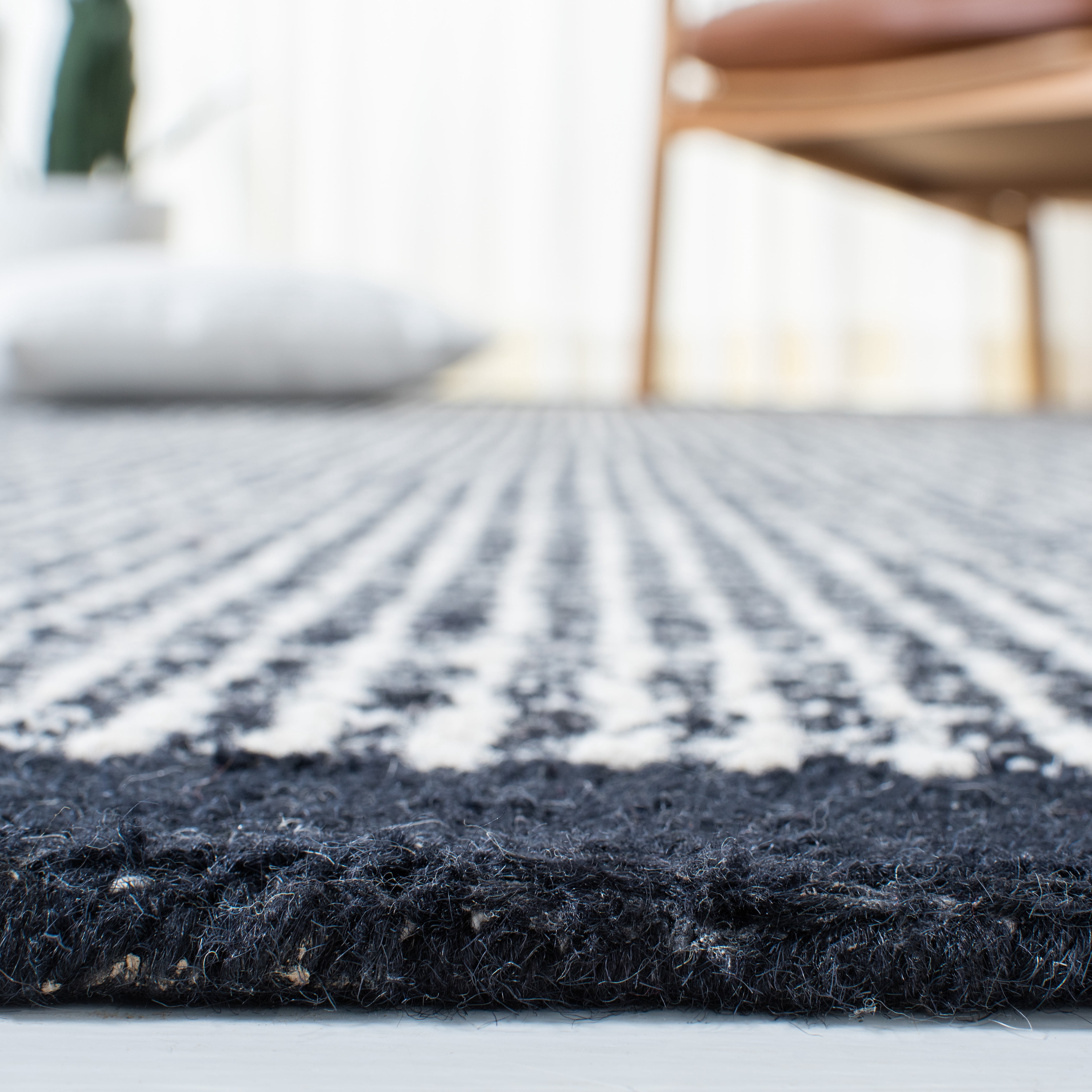 Safavieh Metro Matilda Striped Area Rug, Ivory/Black, 8' x 10'