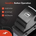 thumbnail image 5 of A-Premium Power Window Switch Compatible with Volkswagen Jetta 2012-2017, Passat 2012-2017, Golf 2010-2013, Golf City 2010, GTI 2010-2013, CC 2014-2017, EOS 2012-2016, Touareg 2011-2013, 5 of 8