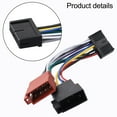 thumbnail image 5 of Car Radio ISO Adapter 20pin Cable Din Connector For AEG Car Stereo Car Radio ISO Adapter 20 Pin Cable Universally DIN Connector, 5 of 11