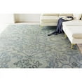 thumbnail image 4 of Surya Hillcrest HIL-9036 144 x 180" Rectangle Wool Area Rug in Blue/Light Sage, 4 of 10