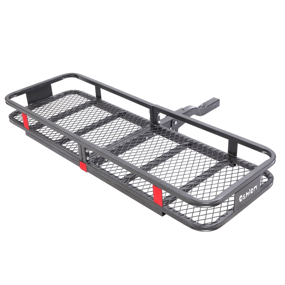 Veryke Cargo Rack, Hitch Mount Luggage Basket with Waterproof Bag