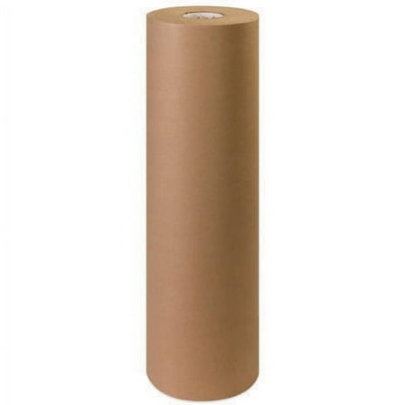 30" 75 lb. Kraft Paper Roll (30 lbs/Roll), Single Roll