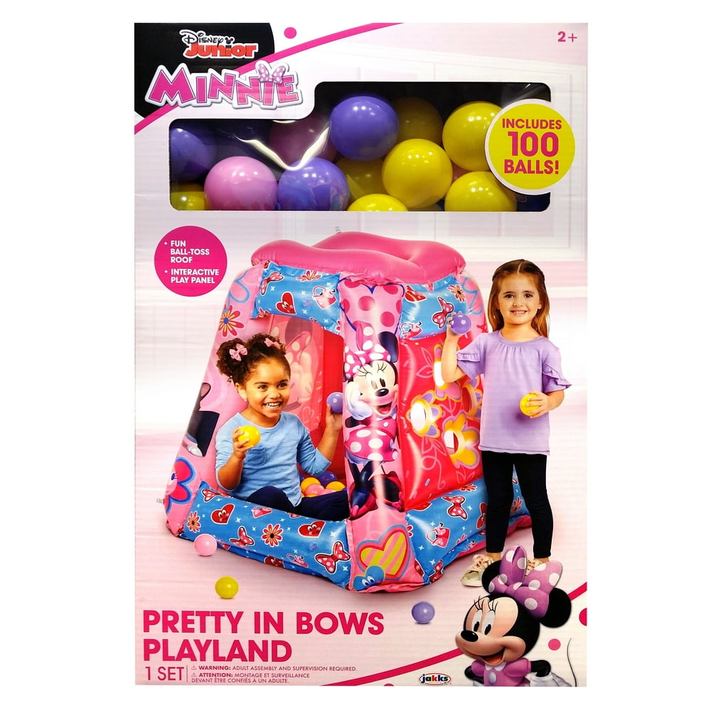 minnie mouse playland with balls