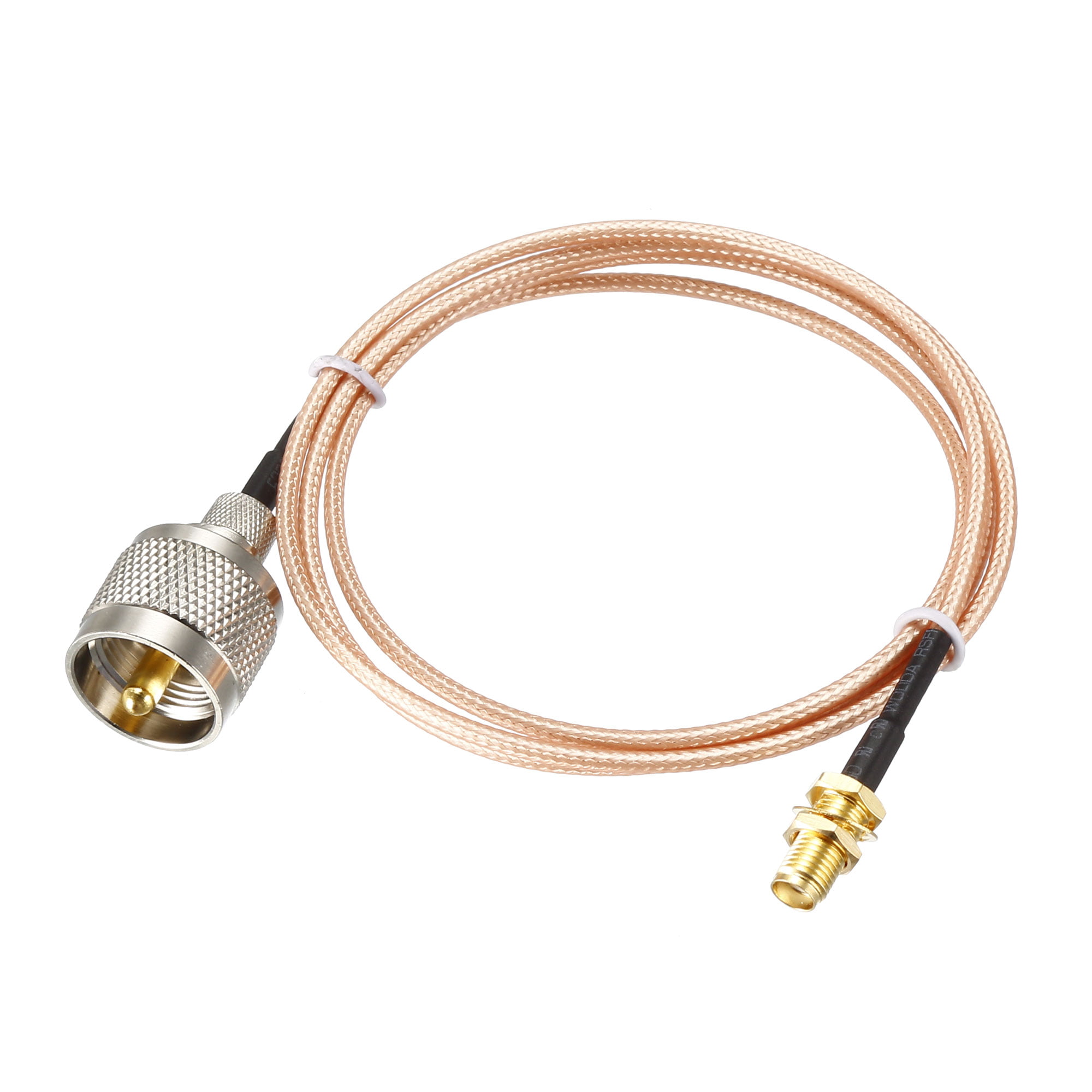 uxcell SMA Male to UHF PL-259 Male RG316 RF Coaxial Coax Cable 10 Feet 