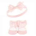 thumbnail image 4 of Hudson Baby Girl Headband and Socks Giftset, Black Ballet, One Size, 4 of 7