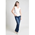 thumbnail image 5 of Blusa tejida sin mangas Roman Fashion /Juvenil, 03253 (Blanco) blanco CH, 5 of 5