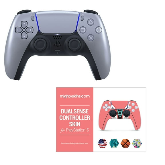 DualSense Controller in Silver with Skins Voucher