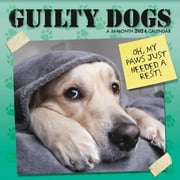 Trends International 2024 Guilty Dog Mini Wall Calendar