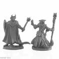 thumbnail image 3 of Dragonfolk Wizard and Cleric Miniature 25mm Heroic Scale Figure Bones Black Reaper Miniatures, 3 of 3