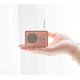 thumbnail image 3 of Wireless Retro Speaker, Portable Retro Bluetooth USB Speaker with Built-in Microphone, Desktop Bookshelf Party Travel Speaker (Pink), 3 of 5