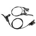 thumbnail image 3 of Bike Disc Brake Set, Mountain Bike Hydraulic Disc Brake Kit 4 Piston Hydraulic Disc Brake Bike CNC Bilateral Oil Brake with 160mm Rotor Disc Suitable for Most Model on the Market, 3 of 7