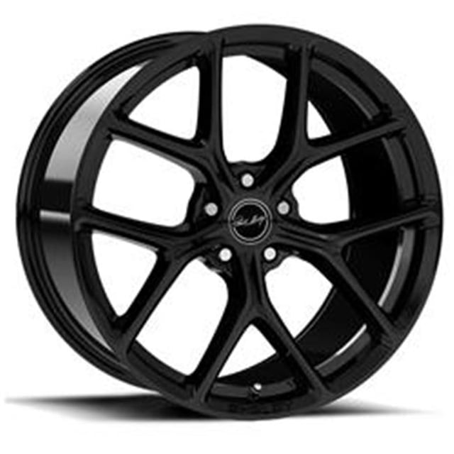 Drake CS3295430B Roues Noires Brillantes de la Série CS-3 20 x 9,5 Po