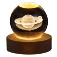 thumbnail image 5 of Lámpara de proyección de bola de cristal con forma de luna y planeta de cielo estrellado luminoso, lámpara de atmósfera, regalo creativo, decoración, regalo, 5 of 5