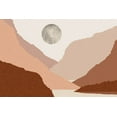 thumbnail image 2 of Urban Epiphany 24x17 White Modern Wood Framed Museum Art Print Titled - Mid Century Boho Landscape, 2 of 4