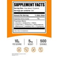 thumbnail image 5 of BulkSupplements EAA Powder - Dietary Supplement, Essential Amino Acids Powder, Unflavored, 10g per Serving, 5kg (11 lbs), 5 of 5